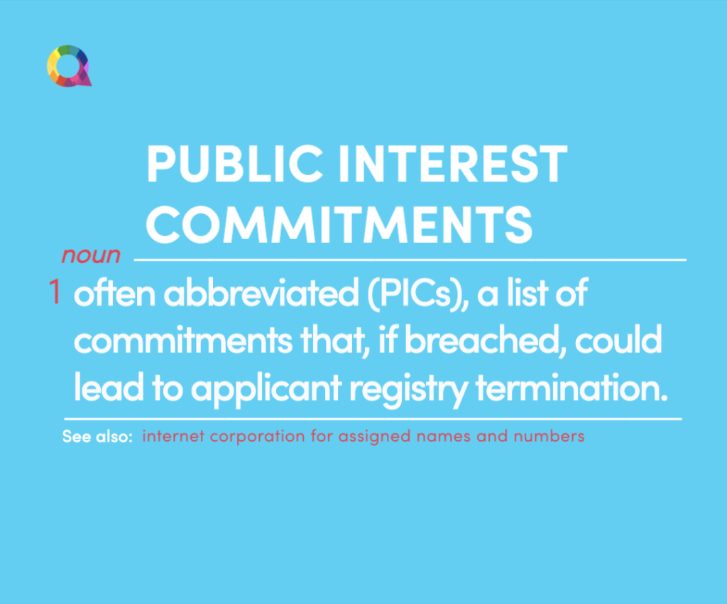 what are public interest commitments