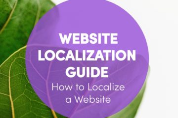 website localization process