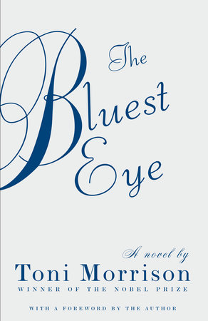 Image of the book cover for The Bluest Eye, which is a social commentary by Toni Morrison that deals with race.